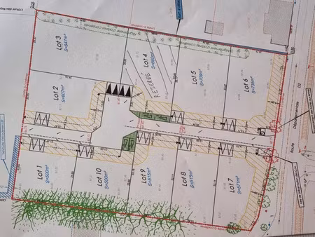vente terrain 847 m² la meilleraye-de-bretagne (44520)