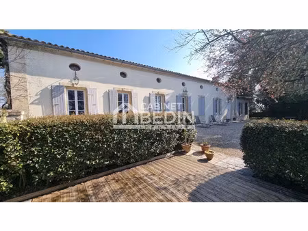 vente maison 9 pièces 246 m² à bayon-sur-gironde (33710)  515 000 €