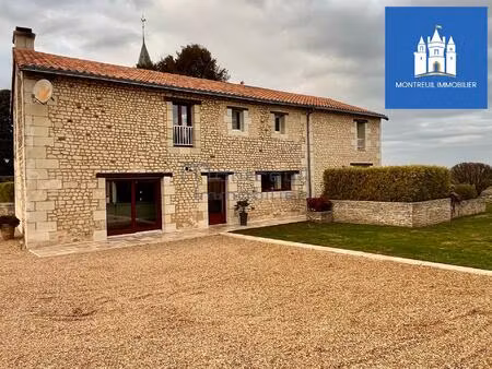 pouançay (86) propriété de charme coeur village (5 ch)