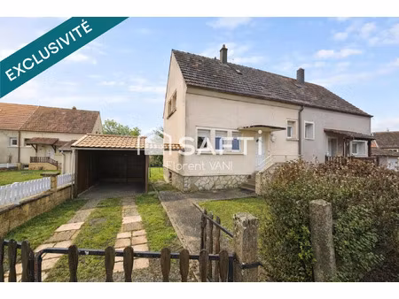 vente maison 5 pièces 70 m² folschviller (57730)