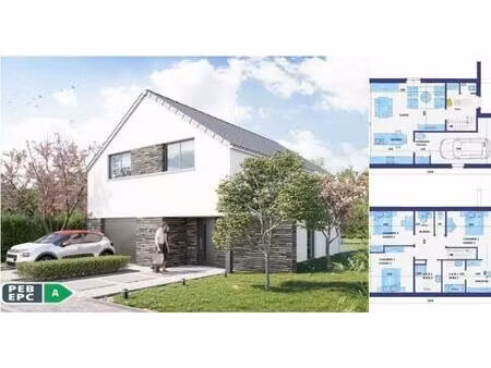 maison à vendre avec garage et 3 chambres   bois-de-lessines (vbd85007)