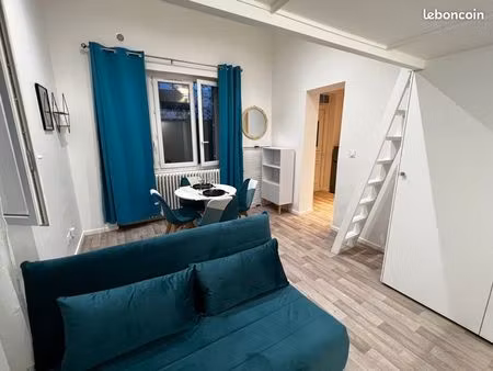appartement meublé avec coin chambre