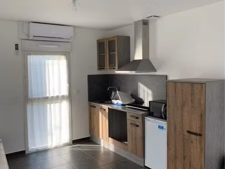 a louer - studio meublé 32 m2 avec parking et climatisation - saint-jean-de-braye