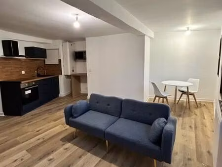 appartement t2 rénové et meublé 45 m²
