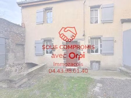 vente maison 2 pièces 27 m² riom (63200)
