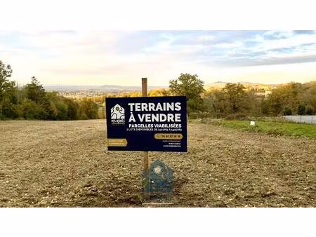 terrains à bâtir viabilisés
