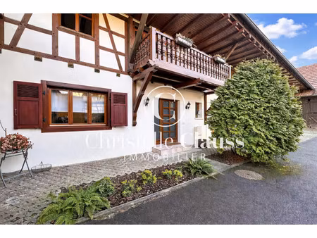 vente maison 6 pièces 167 m² lampertheim (67450)