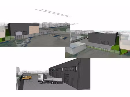 a vendre brest  local industriel neuf de 800 m2