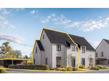 energiezuinige halfopen nieuwbouw