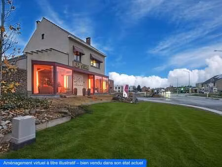 villa 4 façades avec bureau indépendant à vendre à heers