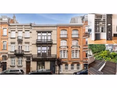 maison à vendre avec terrasse et jardin   ixelles (vbd84714)