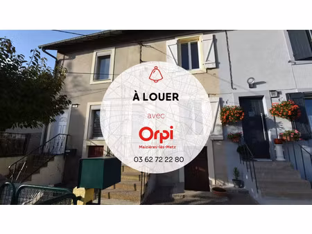 location maison 3 pièces 74 m² à moyeuvre-grande (57250)