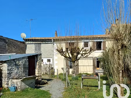 vente maison 6 pièces 91 m² sainte-ouenne (79220)