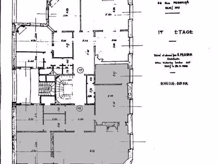 vente appartement 3 pièces à paris 16e (75016) : à vendre 3 pièces / 119m² paris 16e