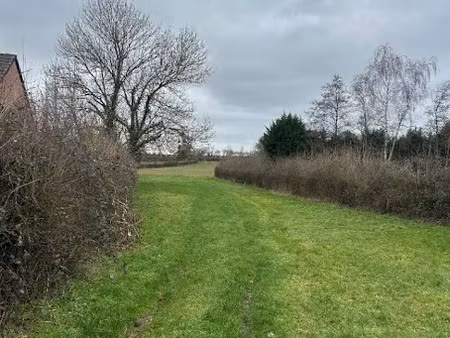 vente terrain 2100 m² à mecquignies (59570)  44 900 €