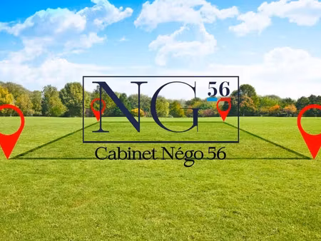 vente terrain 727 m² à guénin (56150)  63 000 €