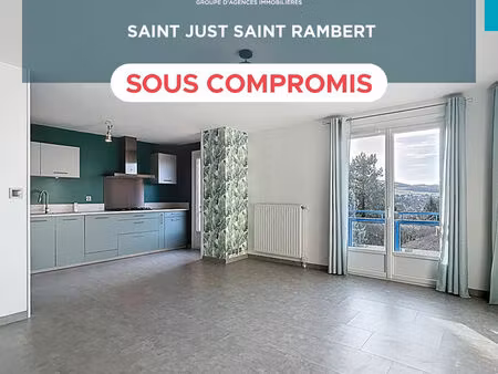 appartement 4 pièces avec ascenseur - saint-just-saint-rambert
