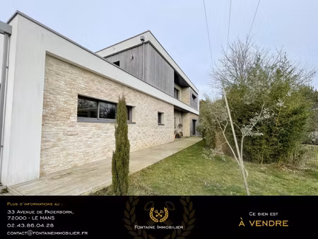 maison contemporaine sur la commune de trangé