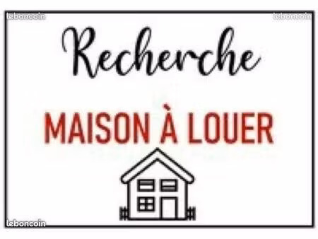 recherche maison à louer 3/4 chambres
