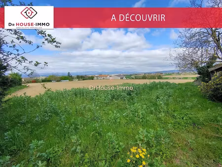 vente terrain 884 m² à anneyron (26140)  95 000 €