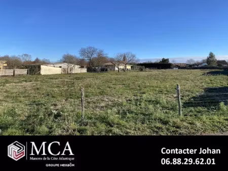 vente terrain 1200 m² à saugnacq-et-muret (40410)  122 550 €