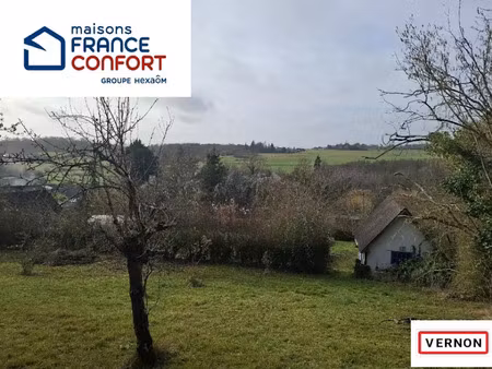 vente terrain 1312 m² à vernon (27200)  160 000 €
