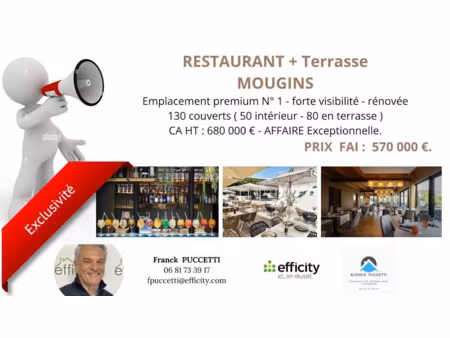 vente locaux professionnels 220 m² à mougins (06250)  570 000 €