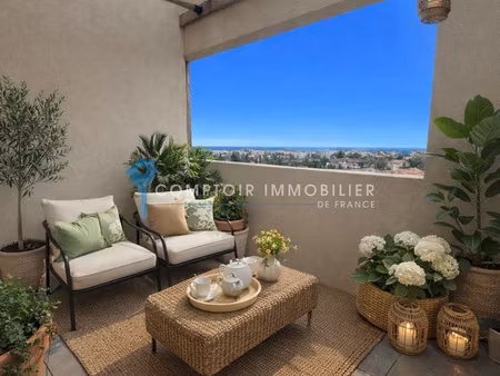 aix ste anne 7min rotonde appartement t2 avec deux terrasses
