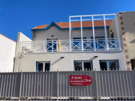 location meublée appartement 4 pièces 81 m² à chatelaillon-plage (17340)  1 288 €