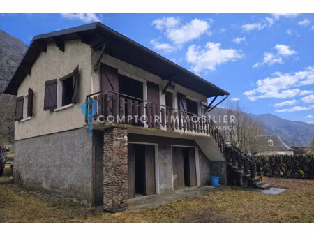 a vendre- salles et pratviel 31110- maison style chalet t3 d