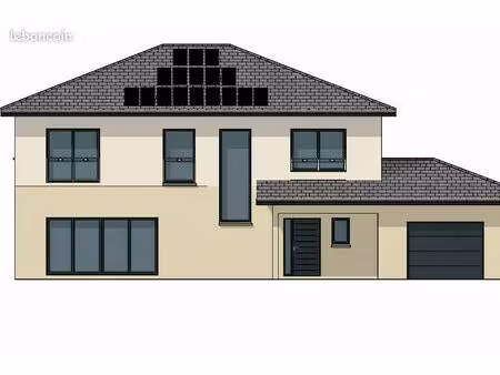 terrain 1070 m² avec projet maison neuve 263 m² – permis validé – proche centre-ville