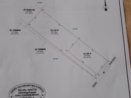 vente terrain a batir