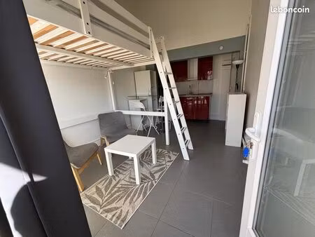 t1 meublé à quelques pas de la plage du cormier