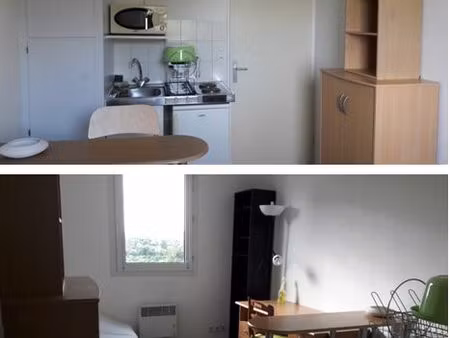 loue studette meublée 13 m2 à partir du 1 mas 2026