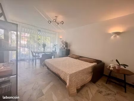 2 pièces lumineux – beaulieu-sur-mer – proche plage – parking couvert