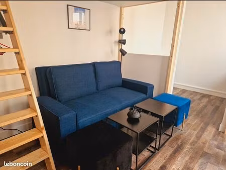 studio meublé mezzanine coeur des sables