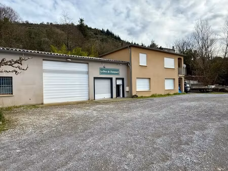 location locaux professionnels 200 m² à les vans (07140)  1 500 €