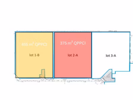 location locaux professionnels 535 m² à poissy (78300)  4 235 €