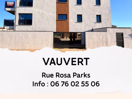 vente programme neuf t2  t3  t4 pièces 45 à 77 m² vauvert (30600)