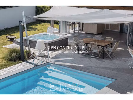 maison spacieuse avec vie de plain pied et son oasis au coeur de vertou