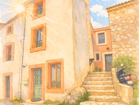 maison de village avec gîte indépendant et revenu locatif – argeliers (canal du midi)