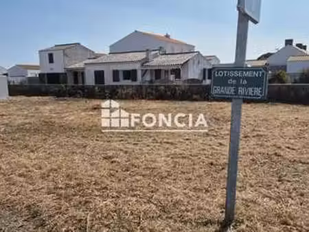 vente terrain à la guérinière (85680) : à vendre / la guérinière
