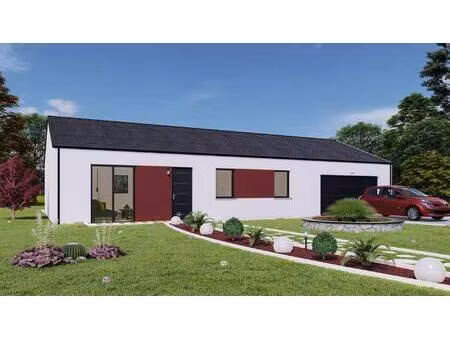 terrain avec maison neuve à vendre