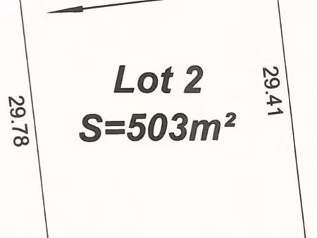terrain 503 m² les magnils reigniers