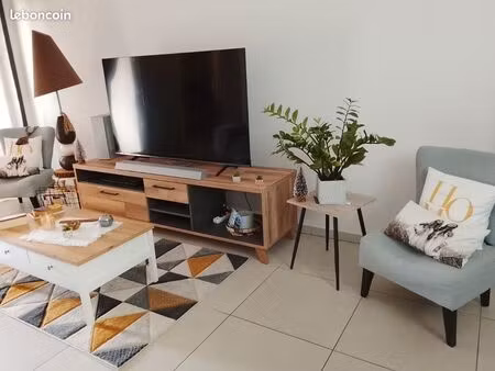 joli t2 meublée st paul pour 1 mois