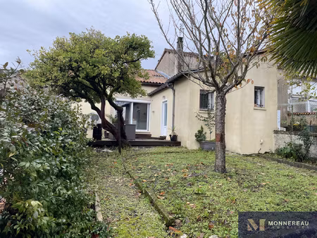 maison de ville avec garage et jardin