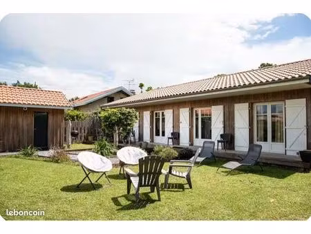 jolie maison style bassin à louer en bail mobilité ou à l’année