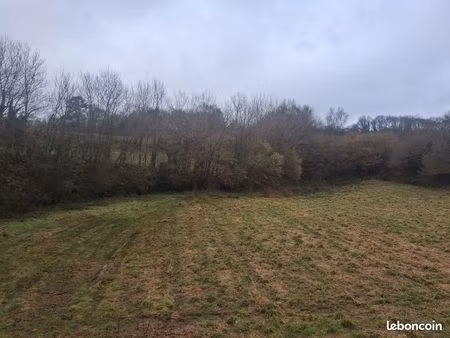 prairies terres agricole en bordure de rivière