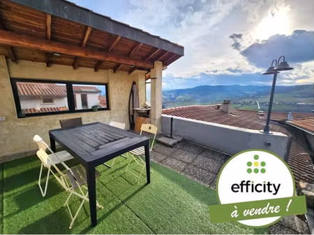 vente maison 4 pièces 121 m² à saint-romain-en-jarez (42800)  179 500 €