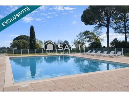 3 pieces de 43 m2 residence de standing quartier vaugrenier villeneuve loubet